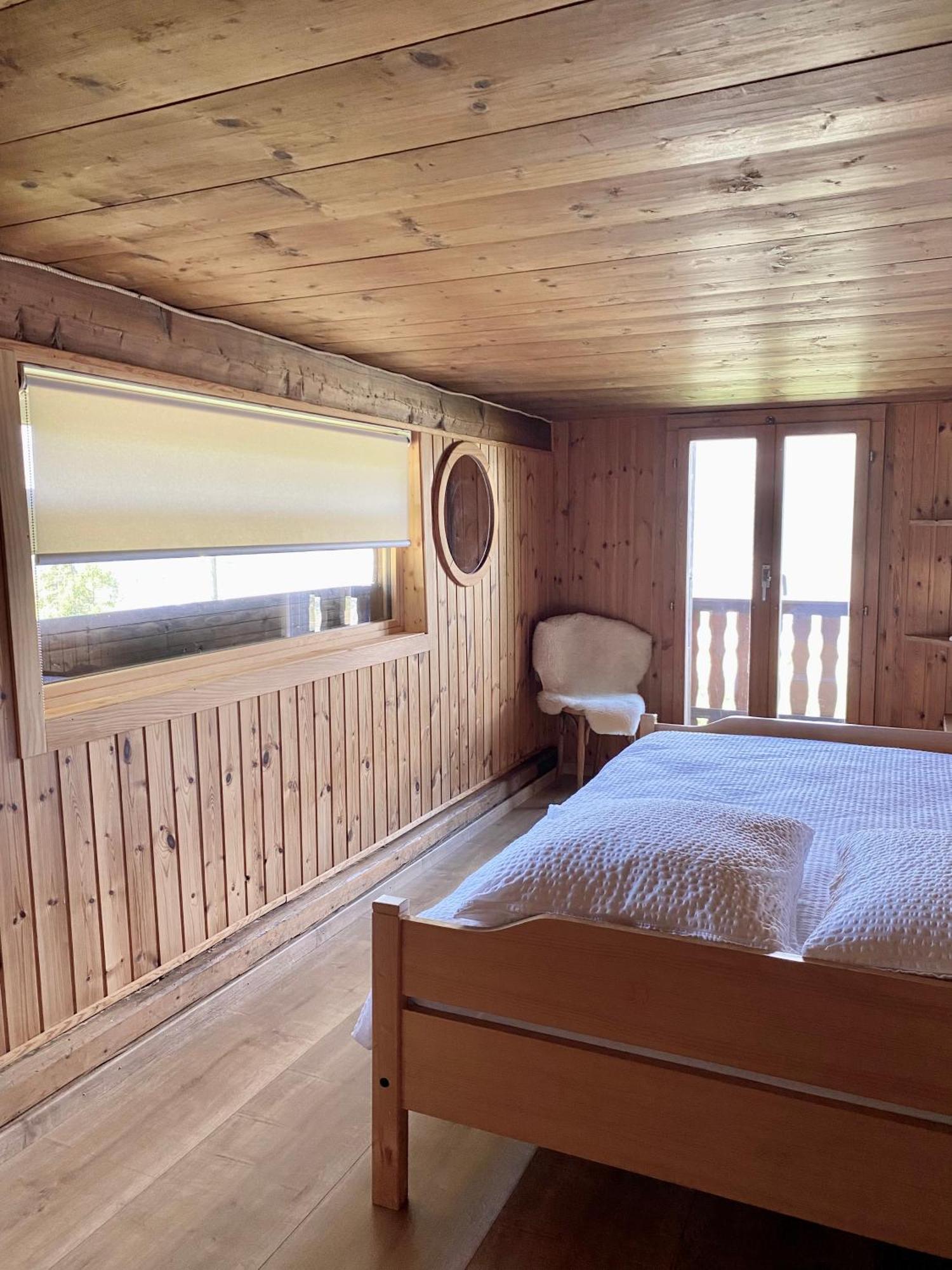 Eco Lodge With Jacuzzi And View In The Swiss Alps Grône المظهر الخارجي الصورة